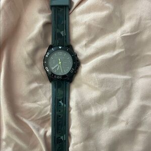 Coach Black and Green Men's Watch